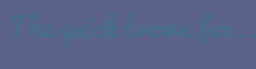 Image with Font Color 486E89 and Background Color 5B6287